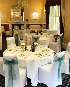 Chiseldon House Intimate Wedding Breakfast in the Borelli Room