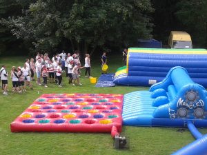 Outdoors Team building at Chiseldon House
